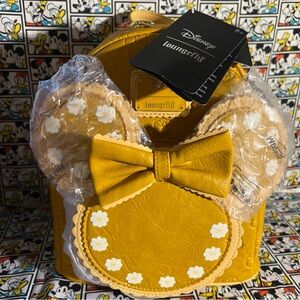 Loungefly Disney Minnie Mouse Pumpkin Pie Mini Backpack NWT Scented 2025